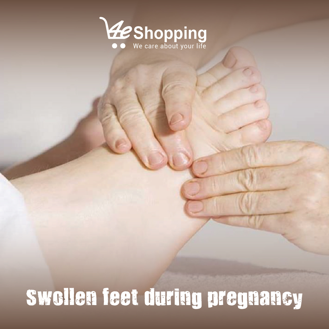 Swollen feet during pregnancy